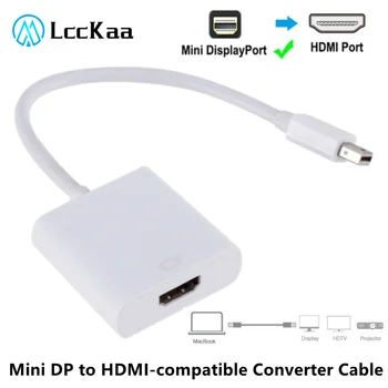 1080P Mini DP Za HDMI-združljiv Kabel Moški-Ženska DisplayPort na HDMI Pretvornik Za Apple Mac Macbook Pro Air Prenosnik