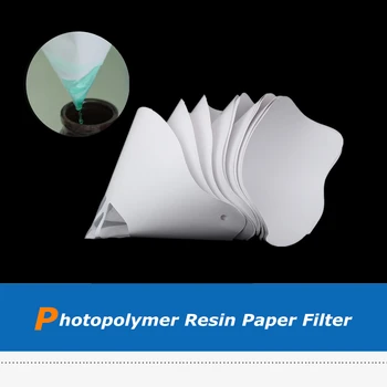 10pcs 20pcs Zgostitev Papir Smolo Filter Toka Razpoložljivega Za ANYCUBI Foton WanHao Formlabs DLP SLA 3D Tiskalnik Deli, dodatna Oprema