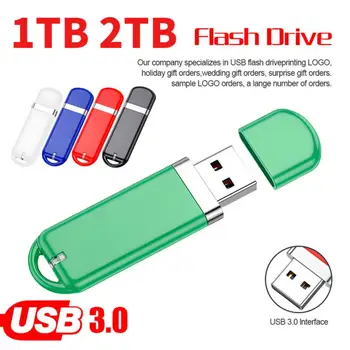 1TB USB Flash Drive 2T Pen Drive USB3.0 PenDrive Nepremočljiva USB Pomnilniški ključ Do 520mb/s Za Laptop PC Media Player, Telefon