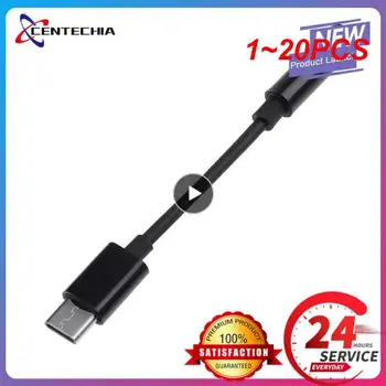 1~20PCS USB-C Tip C 3.5 mm Jack za Slušalke Kabel Audio Aux Kabel Adapter Za Huawei