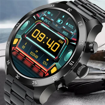 2021 Novo 360*360 Bluetooth Klic Pametno Gledati Srčnega utripa, Krvnega Tlaka, Spremljanje Smartwatch IP67 Nepremočljiva Šport Smartwatches