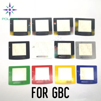 50PCS Zamenjava Plastične Leče Ogledalo za Nitendo GBC Barvni Zaslon IPS Objektiv za Gameboy Color Objektiv Protector W/ Adhensive deli