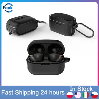 5pcs Sony WF-1000XM4 Slušalka Zaščitna torbica Silikon Slušalke Zaščitni Lupini Slušalke Kritje Zaščitnik Polnjenje Polje Pokrov