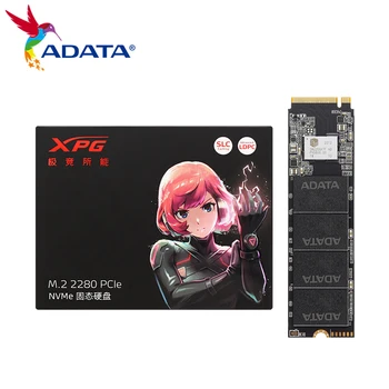 ADATA GAMMIX S50 Pro SSD 500 GB 1000GB PCIe Gen4x4 M. 2 2280 NVMe 1.4 Notranji Pogon ssd Trdi Disk Za Prenosnik Namizni PS5