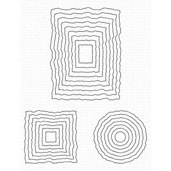 Akvarel Pravokotnik, Krog, Kvadrat Rezanje Kovin Matrice za Scrapbooking avgusta 2023 Nov Papir za Izdelavo Okvirjev karticami