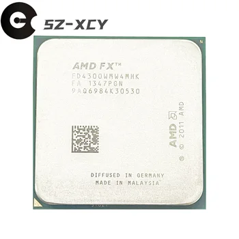AMD FX Serija FX-4300 FX 4300 3,8 GHz Uporablja Quad-Core CPU Procesor FD4300WMW4MHK Socket AM3+