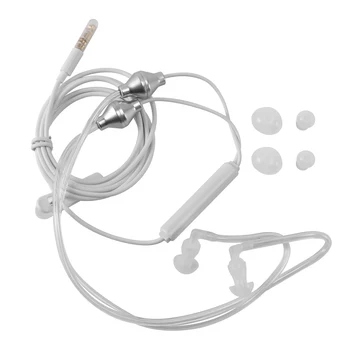 Anti Sevanje Slušalke Binaural Stereo Slušalke z Mikrofonom Universal 3,5 mm šumov Zraka Cev Akustični Čepkov