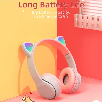 Bluetooth Slušalke z Mikrofonom šumov Brezžične Slušalke Stereo Zvok Šport Gaming Slušalke Slušalke za Telefone