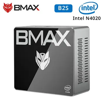 BMAX Mini PC B2S Windows 11 OS 6GB RAM 128GB ROM N4020 Mikro Namizni Računalnik Dual-Band WiFi, Mini PC, USB 3.0, Bluetooth 4.2