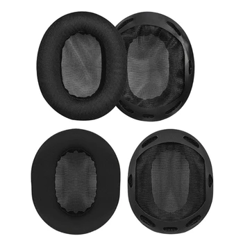 Dihanje Blazinic za MDR-1A Slušalke šumov Blazinic Earpads Rokavi Pokrivajo Očesa Tkanine/Ice Svileni Rokav A0NB
