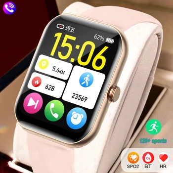 GE Jian 2023 Nove Pametne Watch 1.91 palčni visokoločljivostni zaslon Bluetooth klic športna fitnes srčni utrip watch IP68 vodotesen