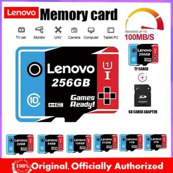 Lenovo 2TB Igre Pripravljen za Pomnilniško Kartico 512GB 4K HD v Visoki Hitrosti Majhne Flash Pomnilniško Kartico SD 1TB SD Flash Card Za GoPro Stikalo Kartice