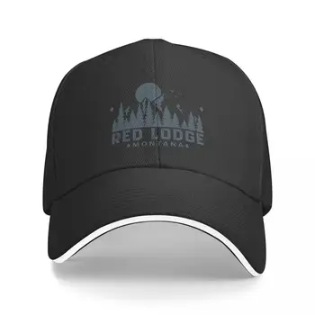 Novi Red Lodge Montana Mountain View Baseball Skp zahodni klobuki Hip Hop Moški copati Ženske
