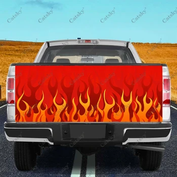 plamen Avto nalepke tovornjak zadaj rep spremembe slikarstvo, ki je primerna za tovornjak bolečine embalaža pribor decals