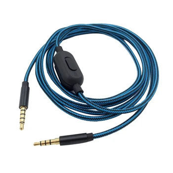 Prenosne Slušalke Kabel, Audio Kabel Linija za Logitech Astro A10 A40 A30 Slušalke Slušalke Pribor(Obseg Nadzora)