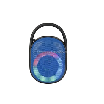 Samtronic Brezžična Mini LED prenosni Zvočniki Glasbeni Avdio TF USB Stereo Zvočnik s Mic