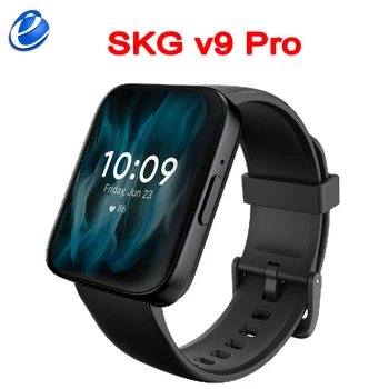 SKG V9 Pro Pametno Gledati Ženske Moški Lady Darilo Šport Fitnes Smartwatch Srčnega utripa IP68 Vodotesen Ure Za IOS / Android