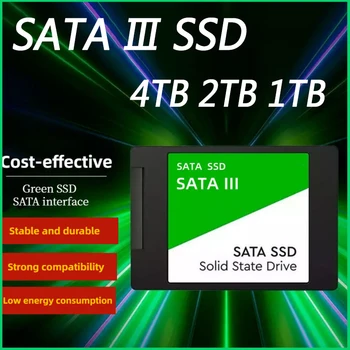SSD Sata 1TB 2TB Trdi Disk Sata3 2.5 Inch 4TB Visoko Hitrost Trdega Diska 550MB/S Notranji ssd Pogonov Za Prenosnik 2023 Nova