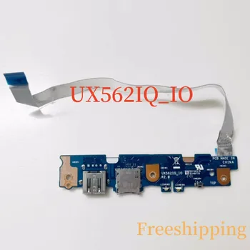 UX562IQ Za ASUS ZenBook Flip 15 UX562IA UX562IQ_IO UX562F Q526F USB ODBOR Z FLEX KABEL 100% Testiran v Celoti Delo