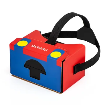 VR Slušalke 3D Polje Udobno Glavo Trak Virtualne Realnosti Očala Polje Realistično Igralno Izkušnjo Ergonomsko za Nintendo Stikalo