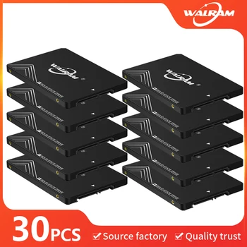 WALRAM 30pcs SSD SATA3 512GB 120gb 240gb 128GB 256GB SSD 1TB 480gb 500 gb 4tb 2.5 