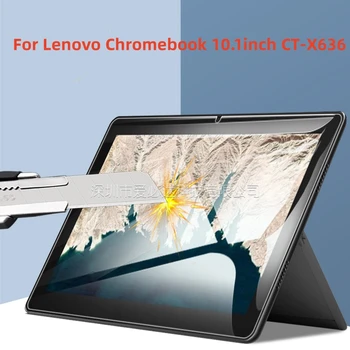 Za Lenovo Chromebook 10.1 palčni CT-X636 Tablet Zaščitno folijo Stražar, Zaščitnik Zaslon Kaljeno Steklo