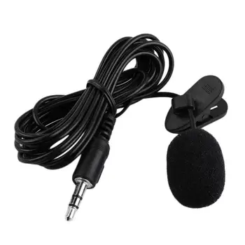 Žični Mikrofon 3,5 mm Lavalier Govora Poučevanja Ojačevalec Zvoka Mikrofon za Telefon, PC lavalier river mikrofon